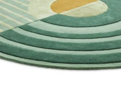 Brinker Carpets Fano Girare Green Vloerkleed
