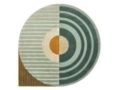 Brinker Carpets Fano Girare Green Vloerkleed
