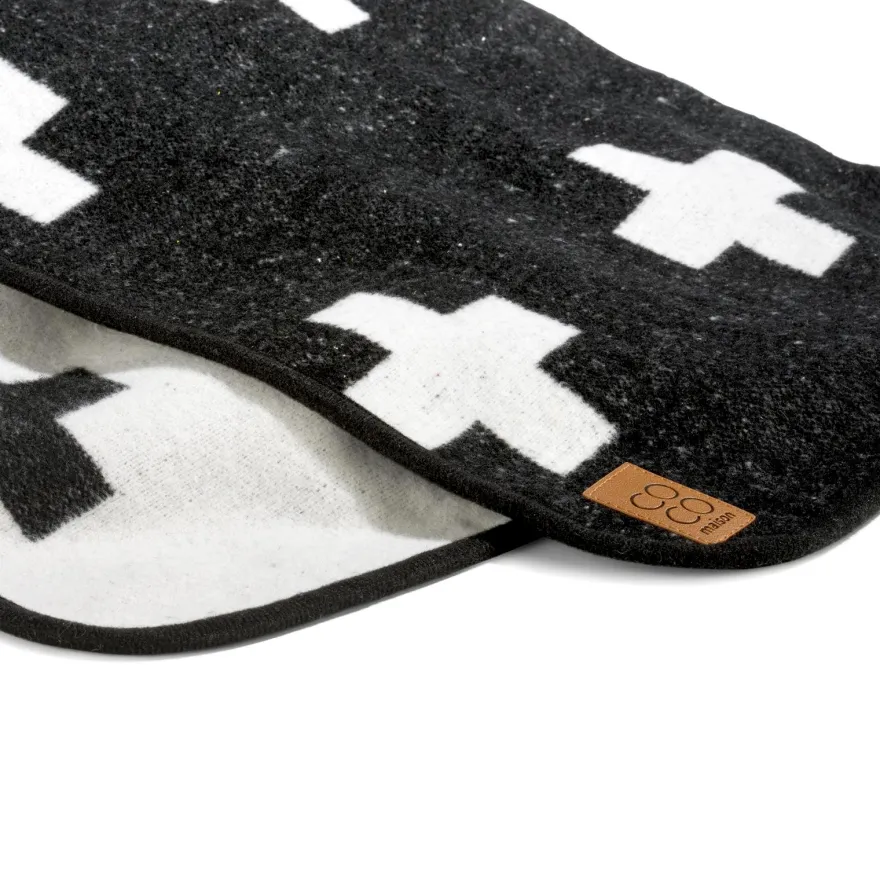 COCO maison Cross Plaid