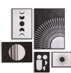 COCO maison Lunatic Set 5 Wanddecoratie