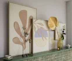 COCO maison Moos Set 4 Wanddecoratie
