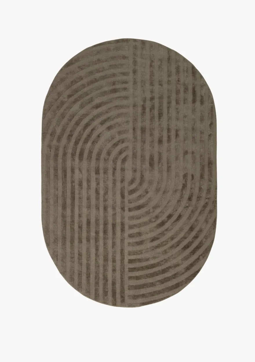 COCO maison Timeless Arch Groen Vloerkleed