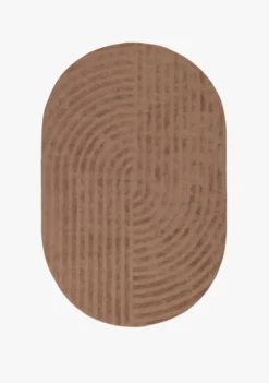 COCO maison Timeless Arch Taupe Vloerkleed
