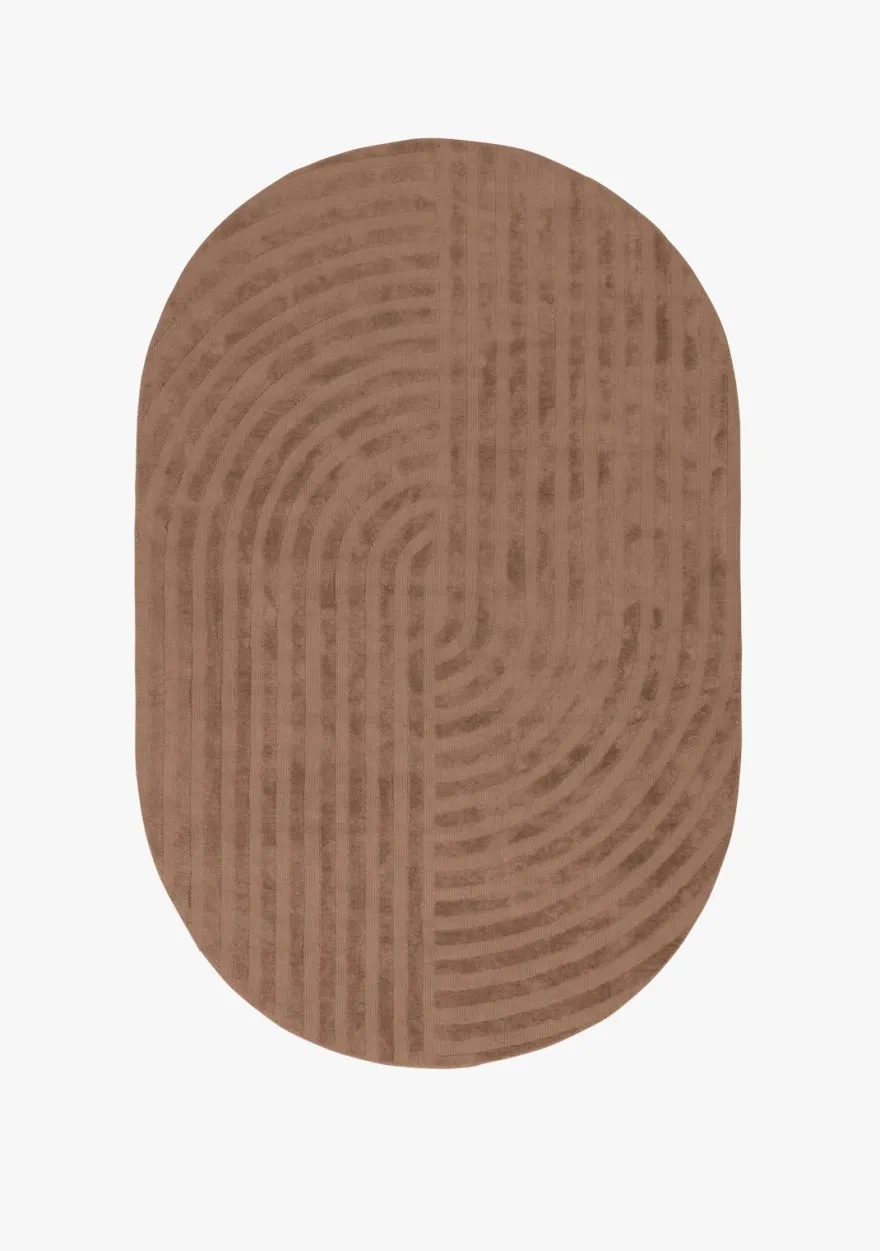 COCO maison Timeless Arch Taupe Vloerkleed