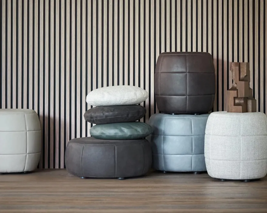 Design on Stock Barrell Poef