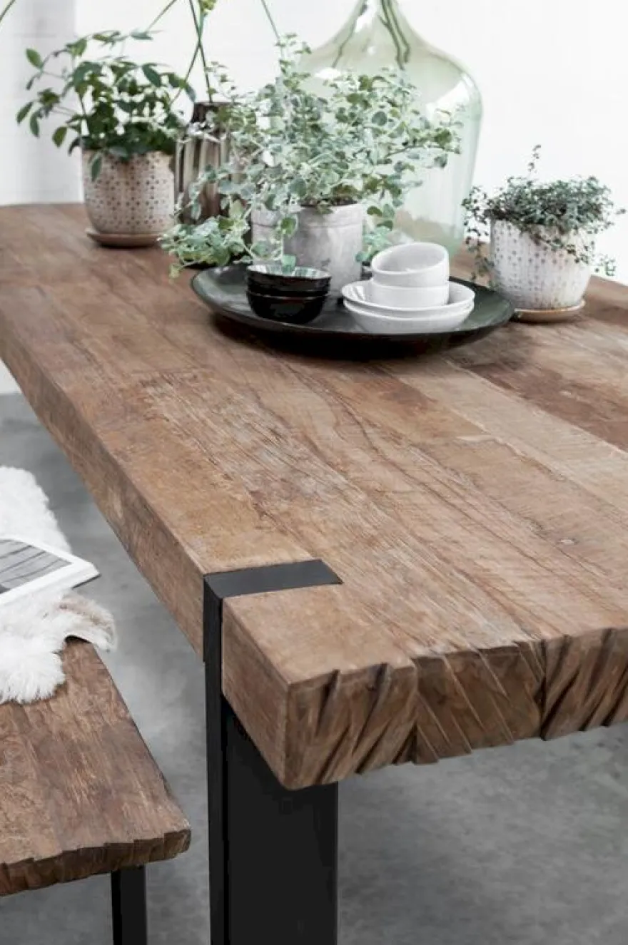 DTP Home Beam Bruin Eettafel