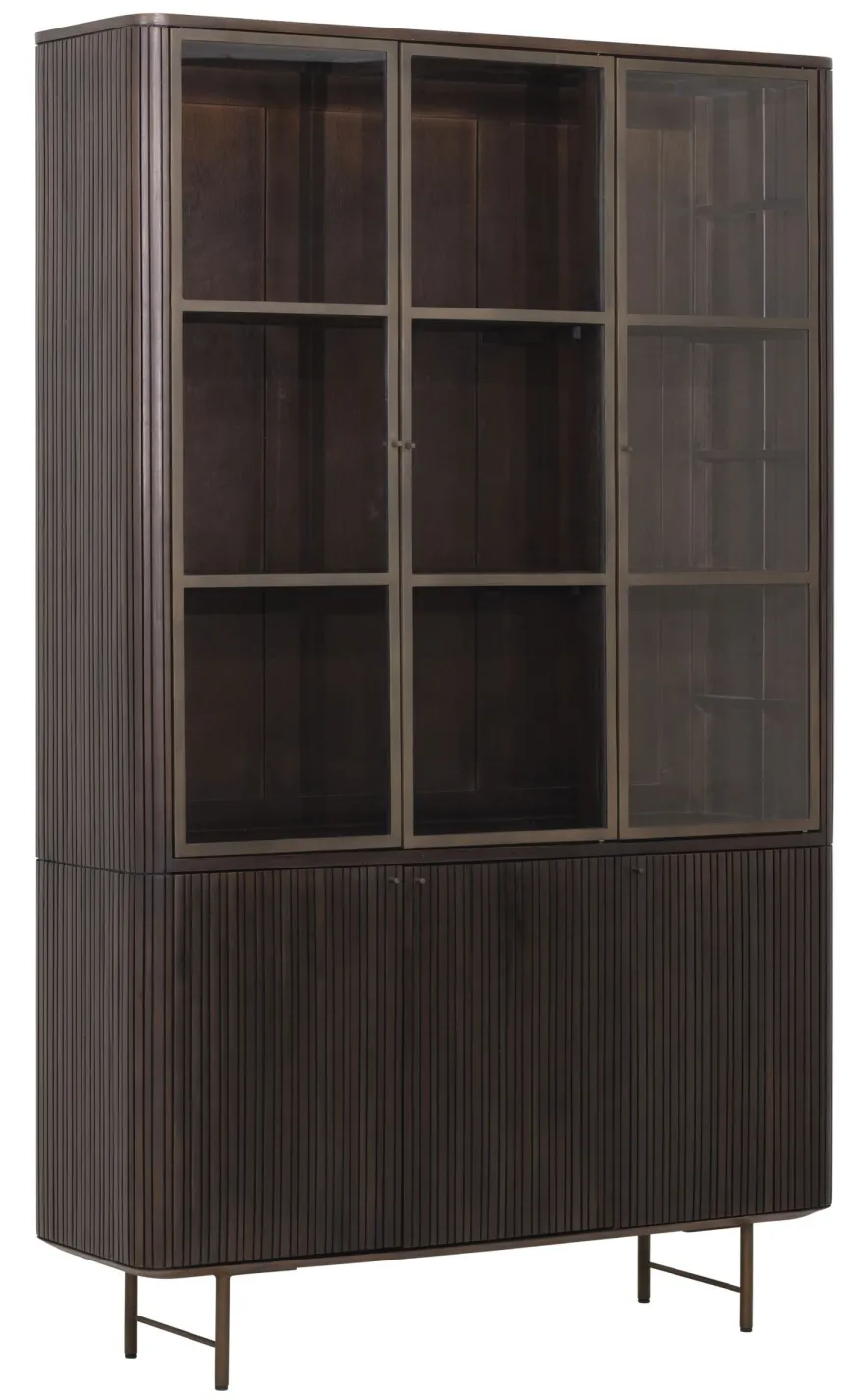 DTP Home Maroon Vitrinekast