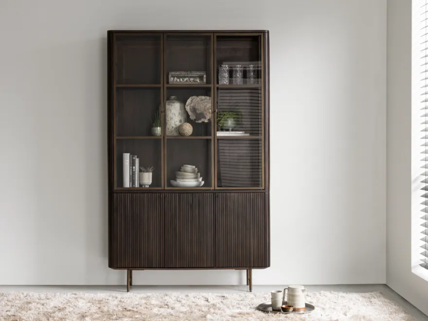 DTP Home Maroon Vitrinekast