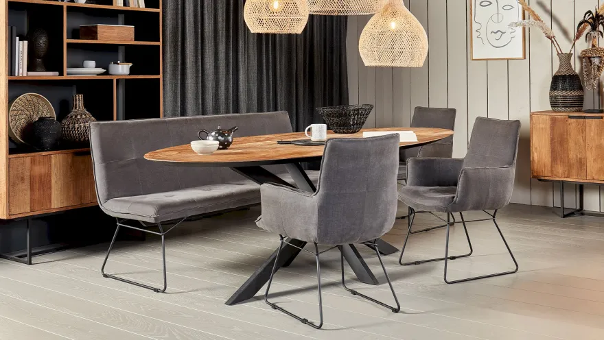 DTP Home Shape Ovaal Eettafel