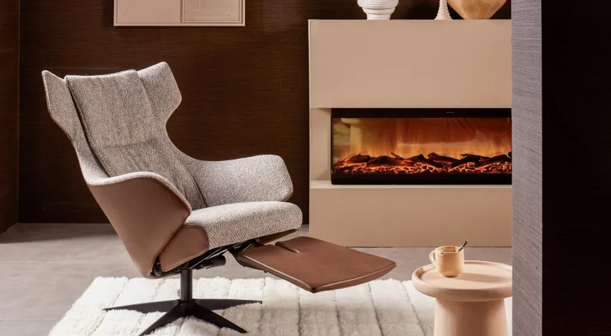 Eijerkamp Collectie Miles M Relaxfauteuil