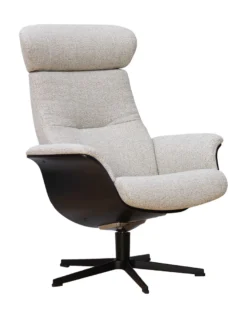 Eijerkamp Collectie Time-Out Beige Relaxfauteuil + Hocker