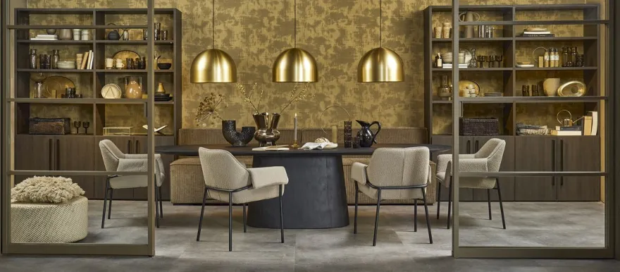 Eleonora Aron Zwart Eettafel
