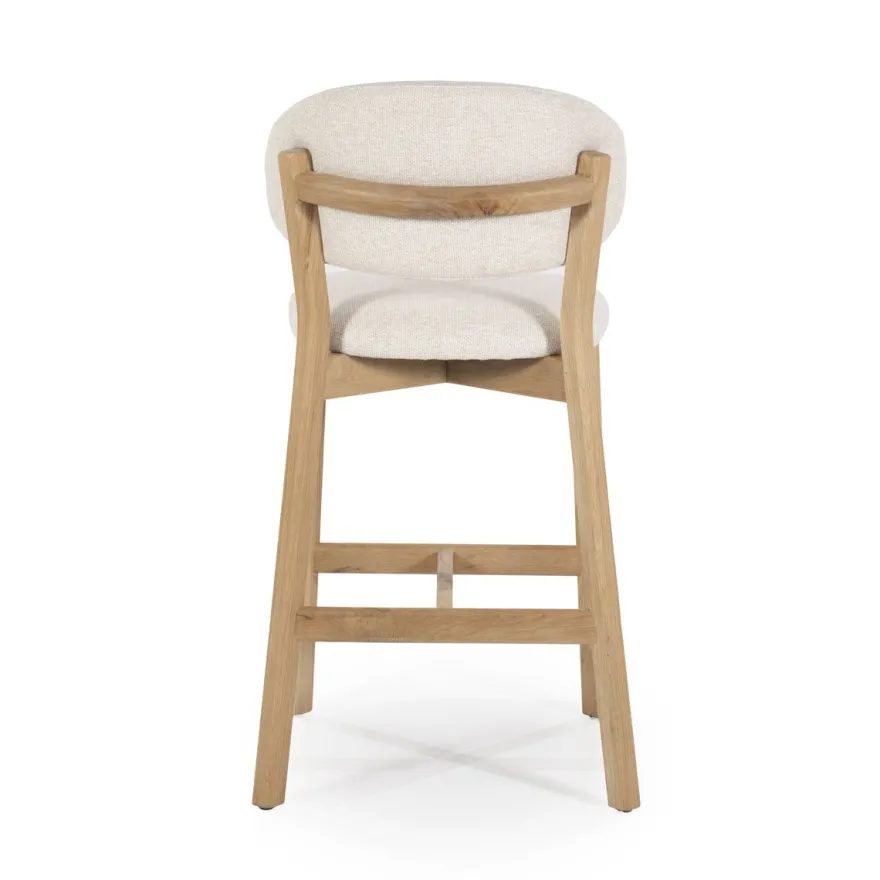 Eleonora Mikky Beige Barkruk
