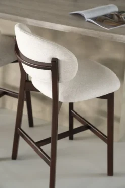 Eleonora Mikky Beige Barkruk