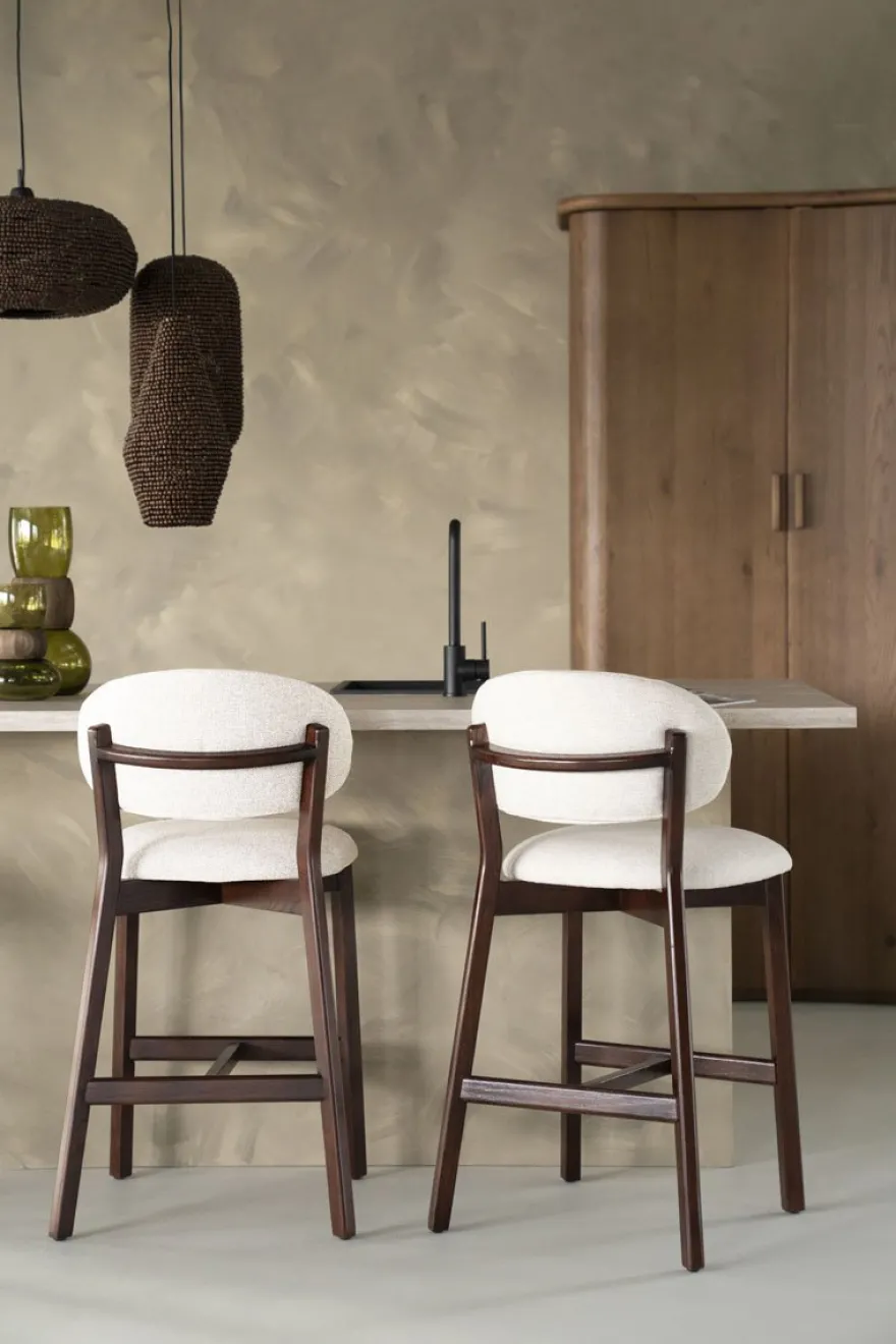Eleonora Mikky Beige Barkruk