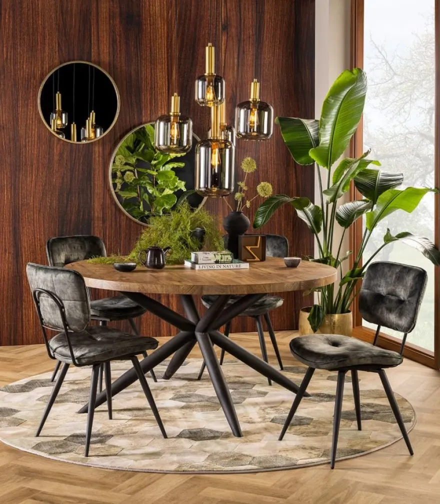 Feelings Wonen Brandy Eettafel