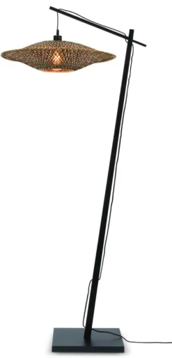 Good&Mojo Bali Black Vloerlamp