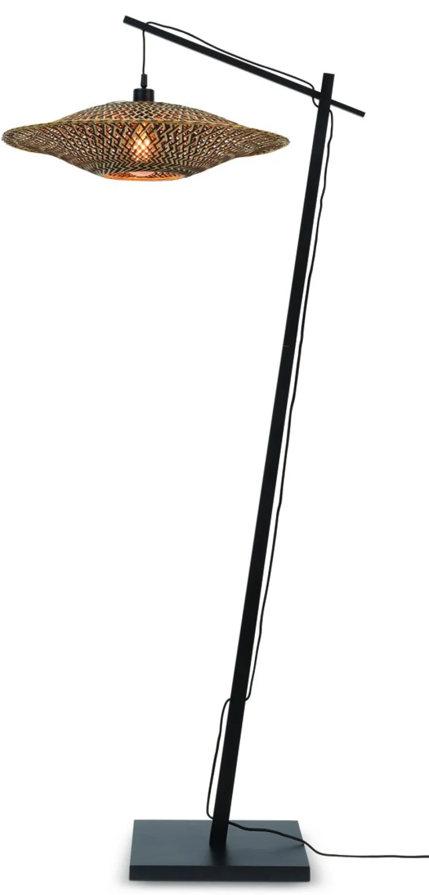 Good&Mojo Bali Black Vloerlamp