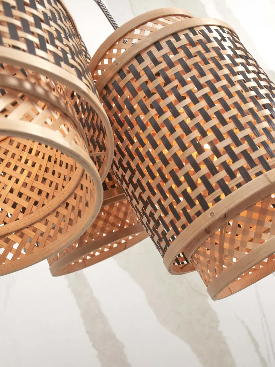 Good&Mojo Bhutan 3 Shades Hanglamp