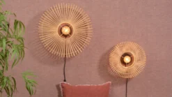 Good&Mojo Bromo Bamboo Wandlamp