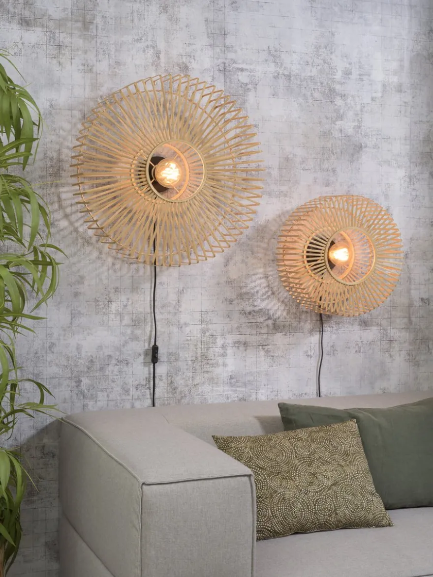 Good&Mojo Bromo Bamboo Wandlamp