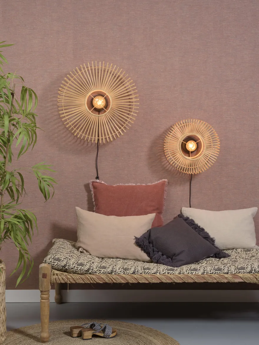 Good&Mojo Bromo Bamboo Wandlamp