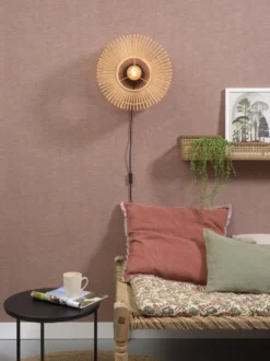 Good&Mojo Bromo Bamboo Wandlamp