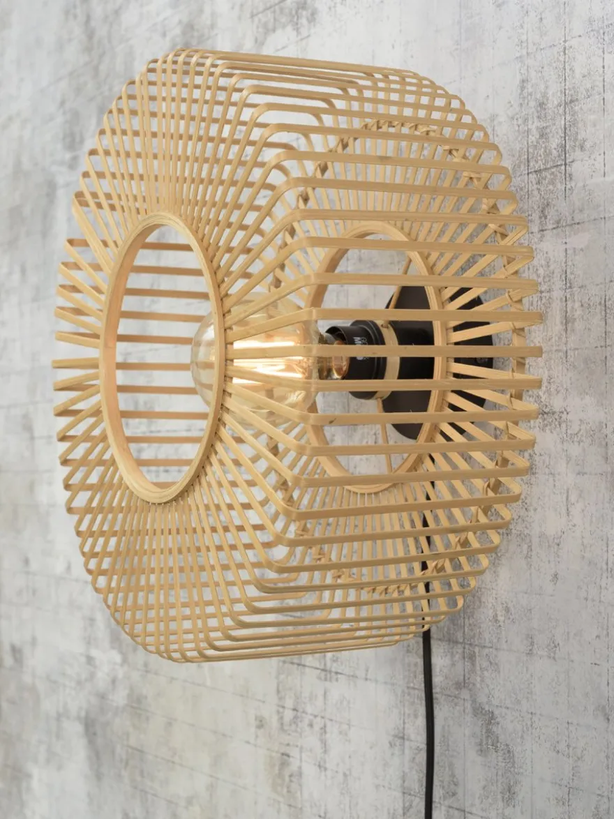 Good&Mojo Bromo Bamboo Wandlamp
