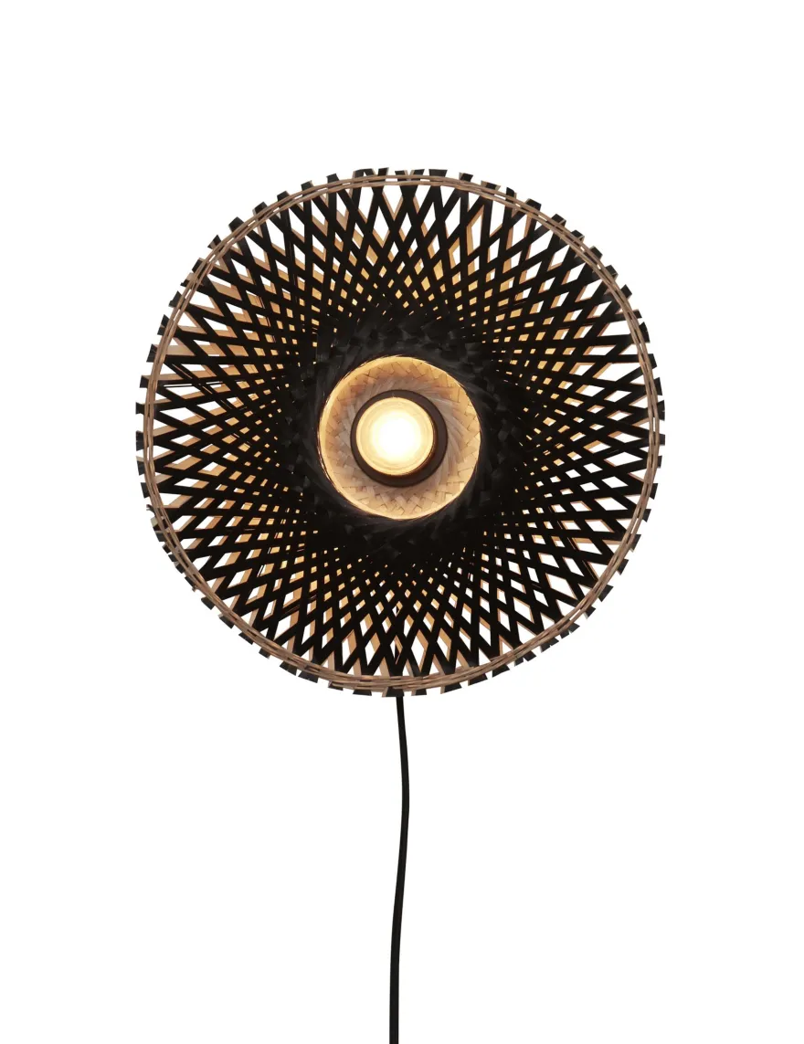 Good&Mojo Kalimantan Black Wandlamp