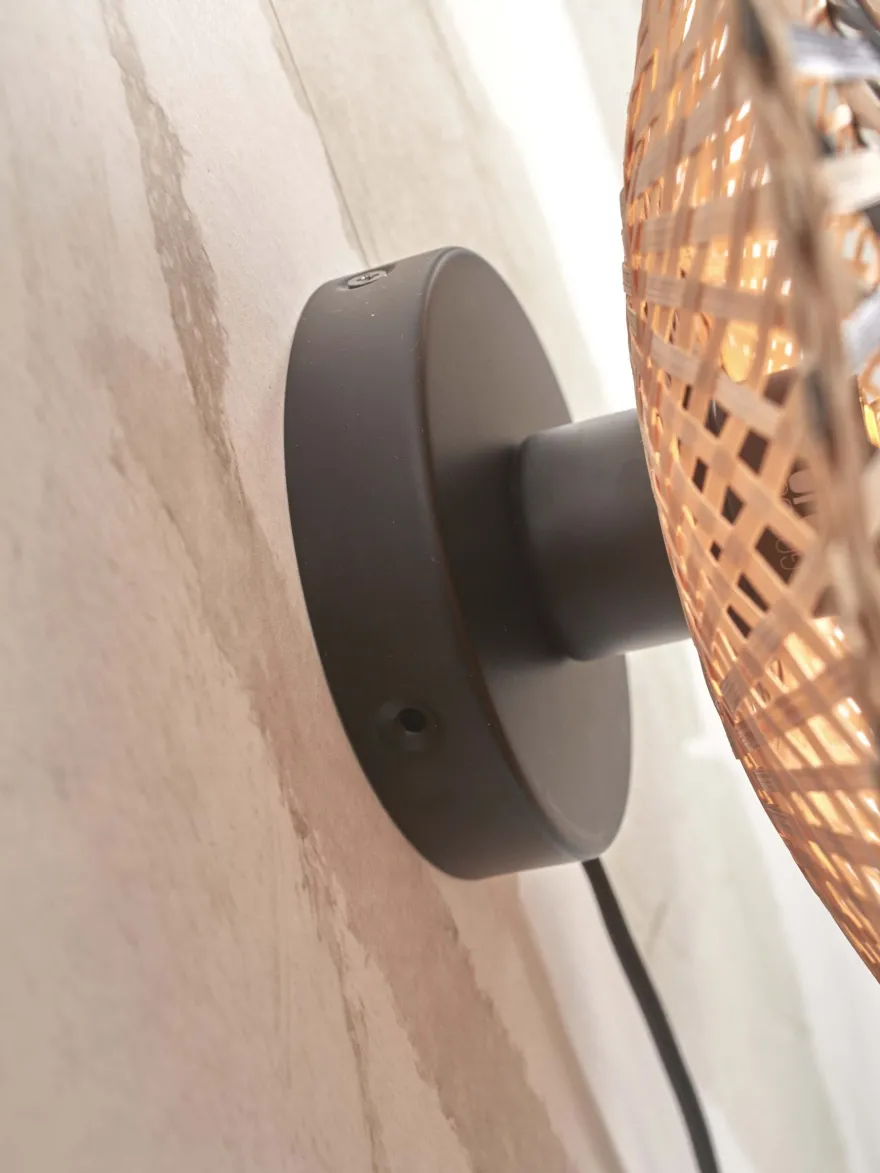 Good&Mojo Kalimantan Black Wandlamp