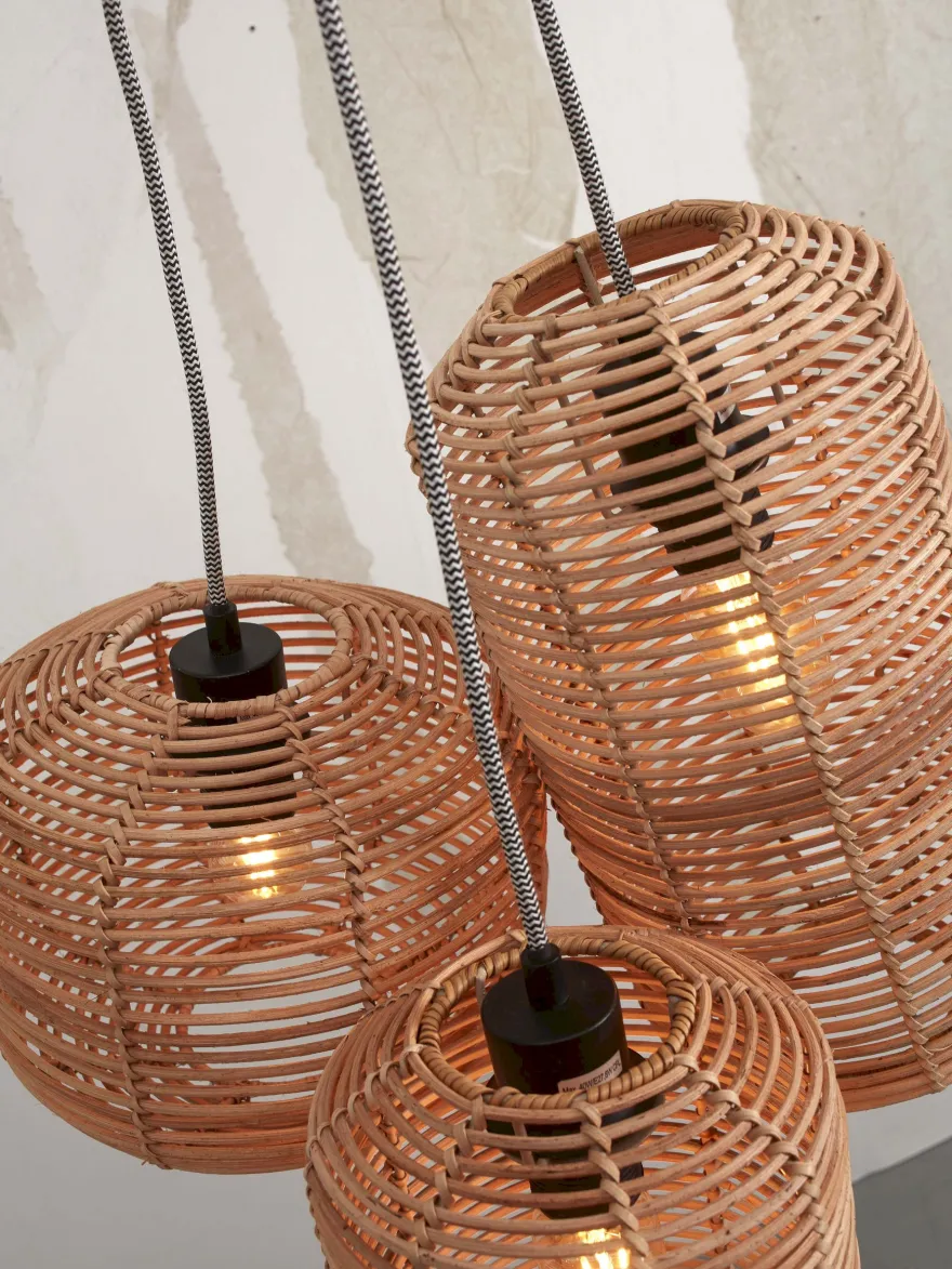 Good&Mojo Tanami S 3 Hanglamp