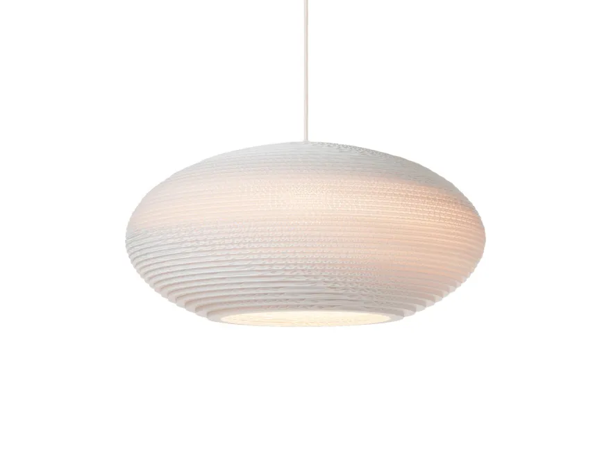 Graypants Disc White Hanglamp