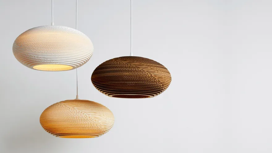 Graypants Disc White Hanglamp