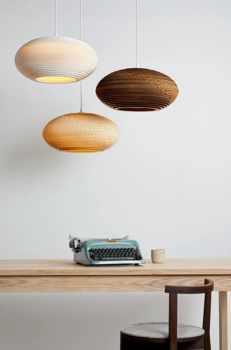 Graypants Disc White Hanglamp