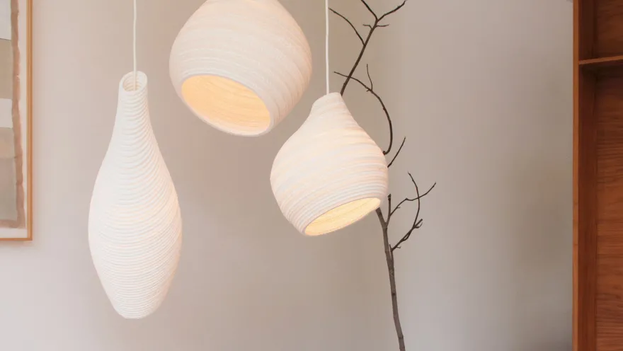 Graypants Hive White Hanglamp