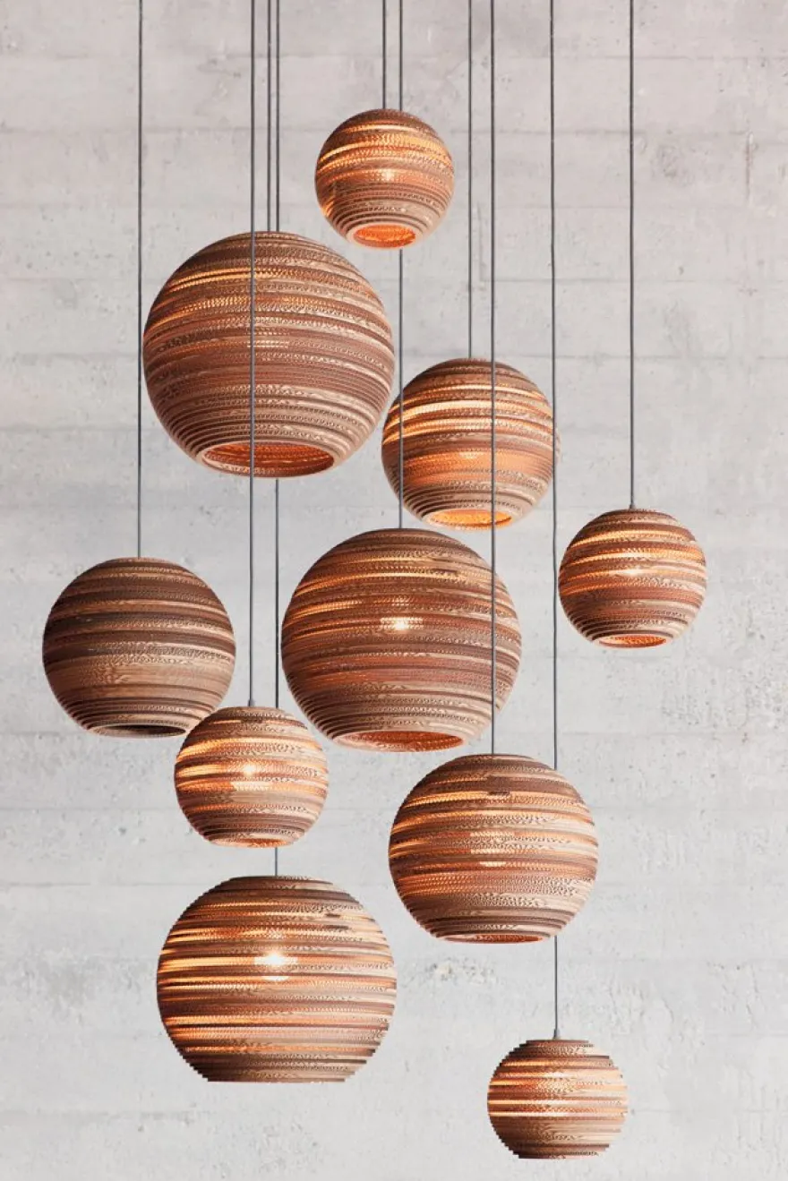 Graypants Moon Natural Hanglamp