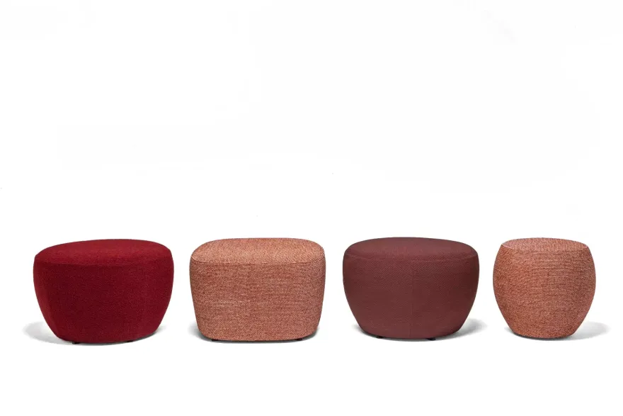 Havee Coral Hocker