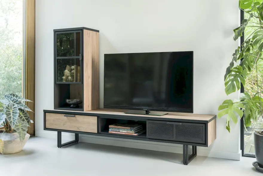 Henders en Hazel Avalon Driftwood Tv-meubel
