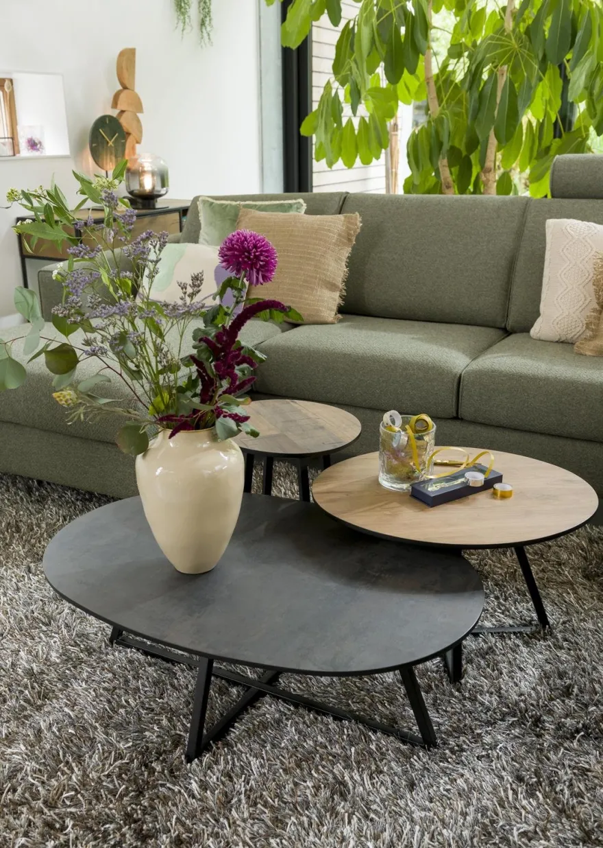 Henders en Hazel Avalon Ovaal Salontafel