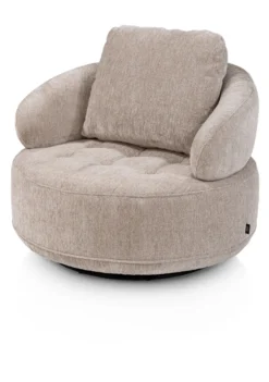 Henders en Hazel Borgia Draaifauteuil