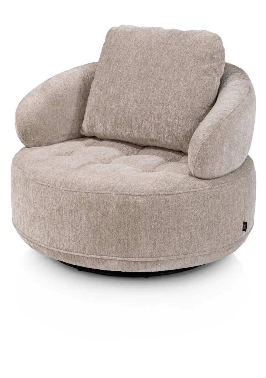 Henders en Hazel Borgia Draaifauteuil