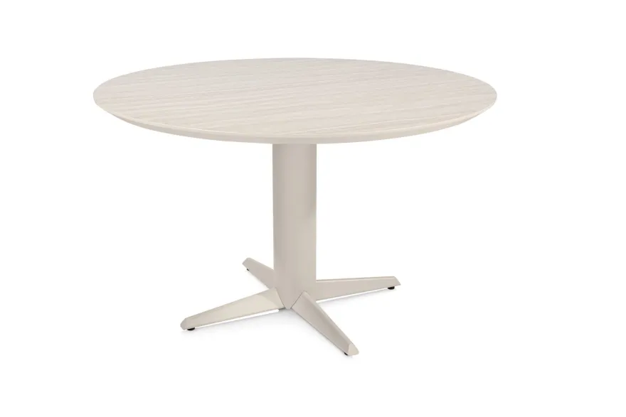 Henders en Hazel Caletta Beige Centrale Teenpoot Eettafel
