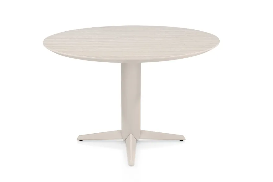 Henders en Hazel Caletta Beige Centrale Teenpoot Eettafel