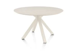 Henders en Hazel Caletta Beige Centrale Kruispoot Eettafel