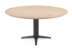 Henders en Hazel Caletta Grijze Centrale Teenpoot Eettafel