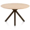 Henders en Hazel Caletta Steelbrown Centrale Kruispoot Eettafel