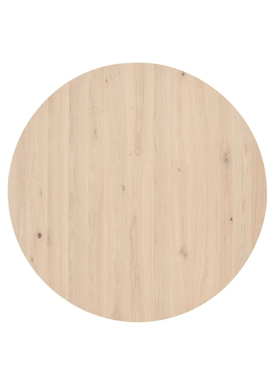 Henders en Hazel Caletta Steelbrown Centrale Kruispoot Eettafel