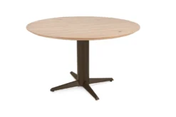 Henders en Hazel Caletta Steelbrown Centrale Teenpoot Eettafel