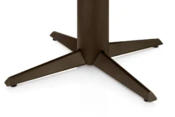 Henders en Hazel Caletta Steelbrown Centrale Teenpoot Eettafel
