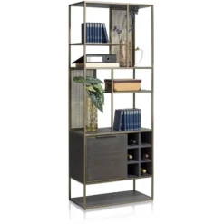 Henders en Hazel City Boekenkast